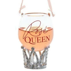 Kurt Adler Rosé Queen Ornament