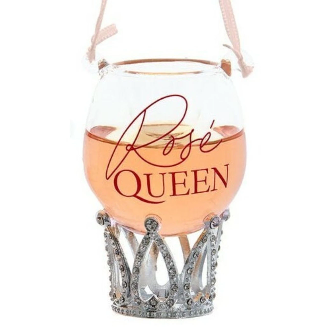 Kurt Adler Rosé Queen Ornament 1 Kurt Adler Rosé Queen Ornament