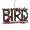 Kurt Adler I Love Bird Watching Ornament