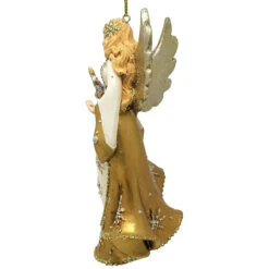 Kurt Adler Blonde Angel Ornament -Kurt Adler Outlet Store 019237B Blonde Angel Ornament Left 46803.1647886500