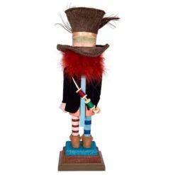 Kurt Adler Hatter Nutcracker 8 Kurt Adler Hatter Nutcracker -Kurt Adler Outlet Store 030381 Kurt Adler Hatter Nutcracker back 34617.1651087559