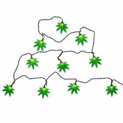 Kurt Adler 10-Light Cannabis Light Set 5 Kurt Adler 10-Light Cannabis Light Set -Kurt Adler Outlet Store 074330 Kurt Adler 10 Light Cannabis Light Set set 97214.1650646987