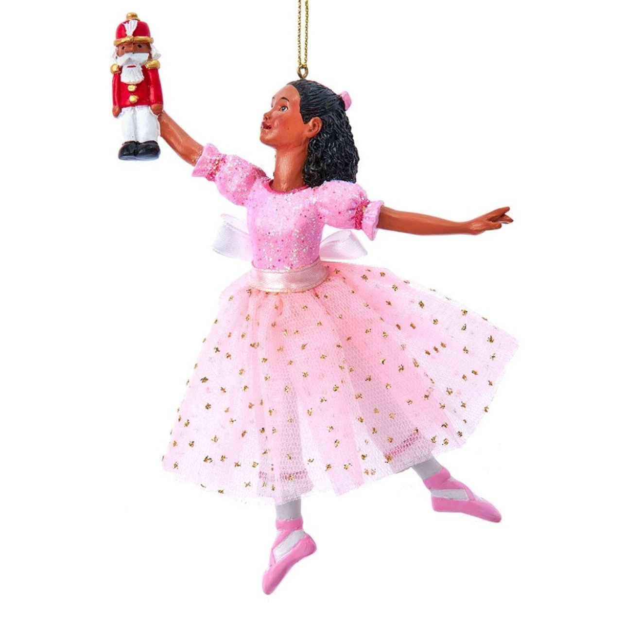 Kurt Adler African American Clara Ballerina Ornament 1 Kurt Adler African American Clara Ballerina Ornament