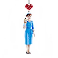 Kurt Adler I Love Lucy Vitameatavegamin TV Commercial Ornament