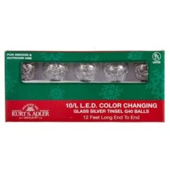 Kurt S. Adler Christmas LED Light String Set (13513) -Kurt Adler Outlet Store 135132md