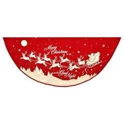 Kurt S. Adler Christmas Tree Skirt (33561) -Kurt Adler Outlet Store 335612md