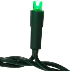Kurt Adler 50 LED 5MM Green Lights Green Wire 7 Kurt Adler 50 LED 5MM Green Lights Green Wire -Kurt Adler Outlet Store 51zKf q CKL. AC SL1000 05235.1600775505