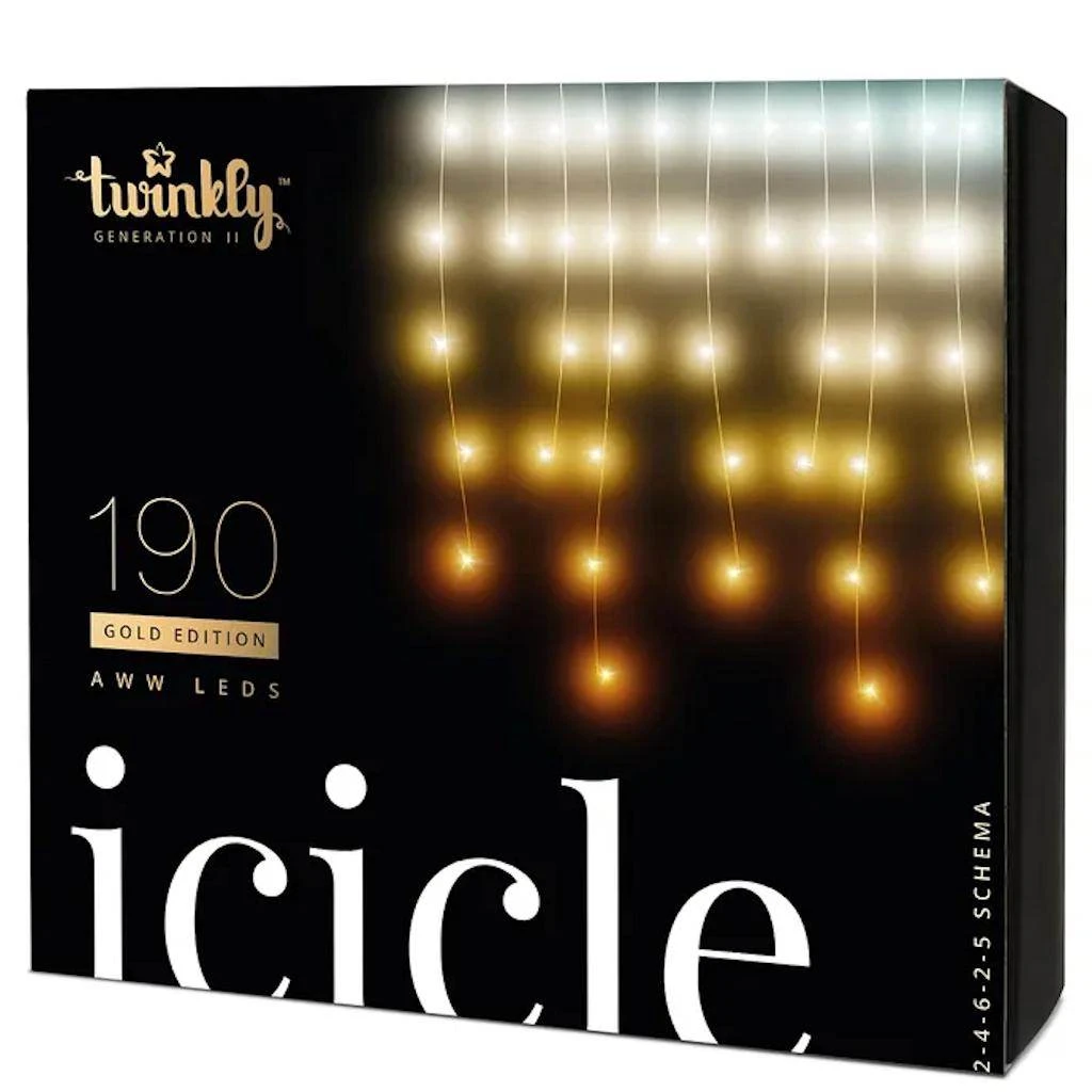 Kurt S. Adler LED Christmas Icicle Light Set (52166) 1 Kurt S. Adler LED Christmas Icicle Light Set (52166)
