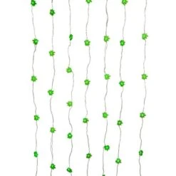 Kurt S. Adler LED Fairy Light Cannabis Curtain Light Set (69123) 6 Kurt S. Adler LED Fairy Light Cannabis Curtain Light Set (69123) -Kurt Adler Outlet Store 69123addmd