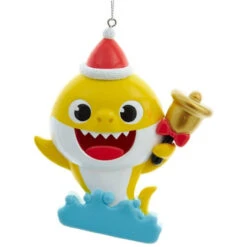 Kurt Adler Baby Shark Ornament For Personalization