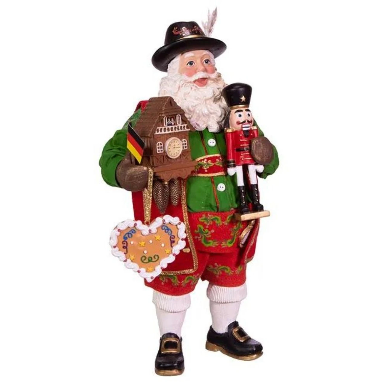 Kurt Adler Fabriché Musical German Santa 2 Kurt Adler Fabriché Musical German Santa - Image 2