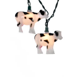 Kurt Adler UL 10-Light Cow Light Set