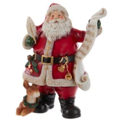 Kurt Adler Santa With Scroll Table Piece