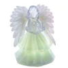 Kurt Adler Fiber Optic Multicolor Angel With Song Book Figurine