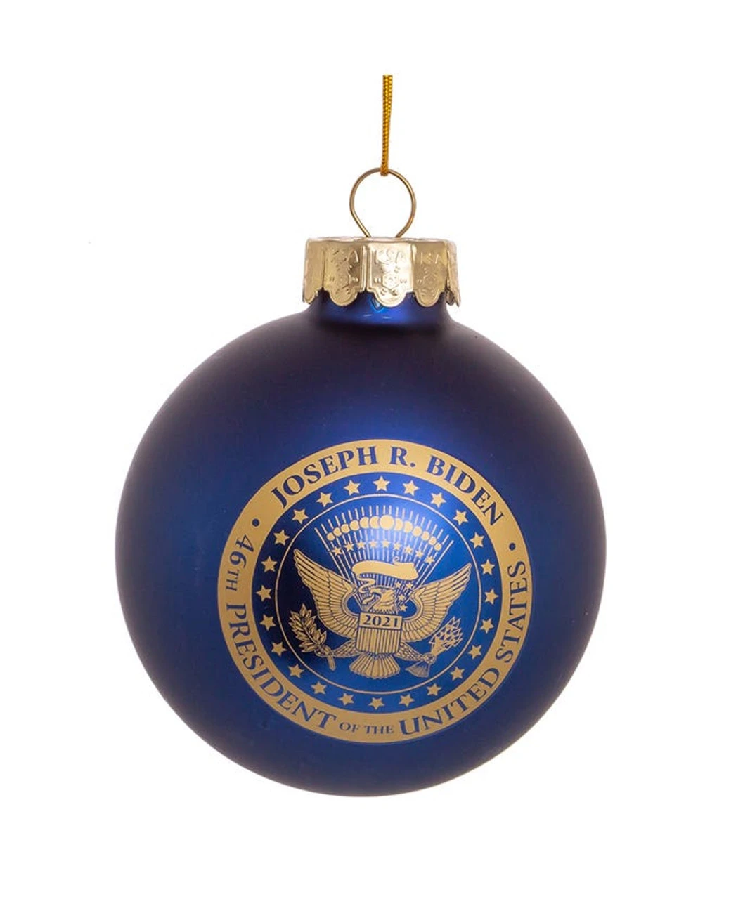 Kurt Adler President Biden Glass Ball Ornament 5 Kurt Adler President Biden Glass Ball Ornament - Image 5