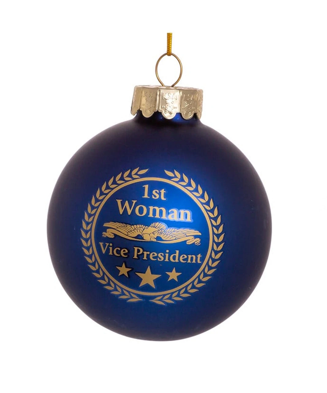 Kurt Adler Vice President Kamala Harris Glass Ball Ornament 5 Kurt Adler Vice President Kamala Harris Glass Ball Ornament - Image 5