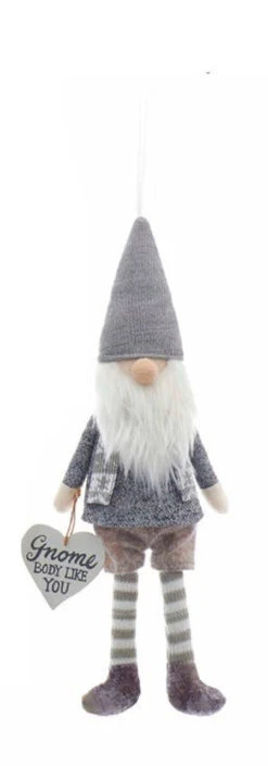 Kurt Adler Fabric "Gnome Body Like You" Ornament
