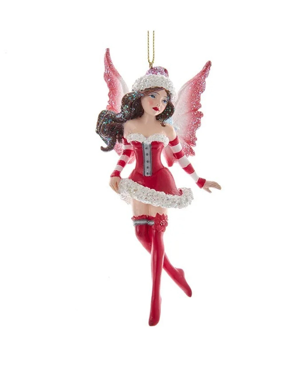 Kurt Adler Miss Santa Fairy Ornament 1 Kurt Adler Miss Santa Fairy Ornament