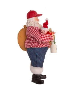 Kurt Adler 10.5" Fabriché™ Farmer Santa -Kurt Adler Outlet Store fa0153 02 42877.1628266843