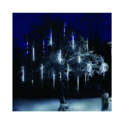 Kurt Adler Meteor Shower Snowfall Light 5 Tube Set, 90 Cool White LED Lights -Kurt Adler Outlet Store metor shower lights DONE 6 55430.1607008806