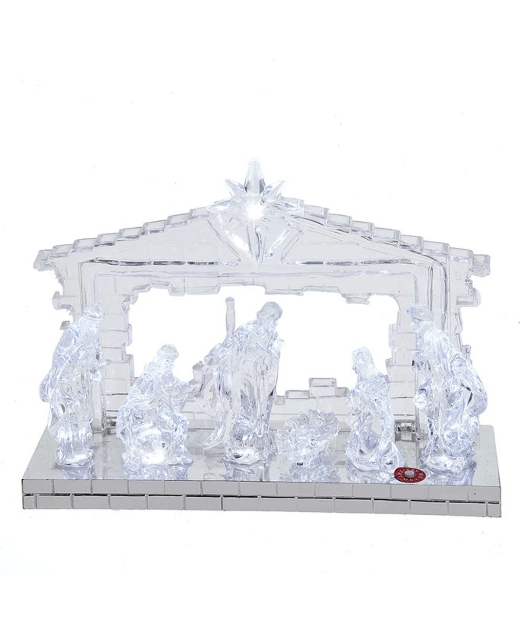 Kurt Adler Light-Up LED Musical Nativity Scene 1 Kurt Adler Light-Up LED Musical Nativity Scene