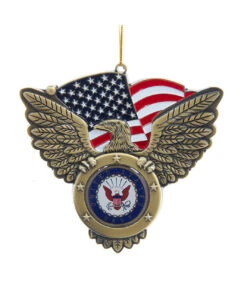 Kurt Adler U.S. Navy™ Eagle With Seal Ornament