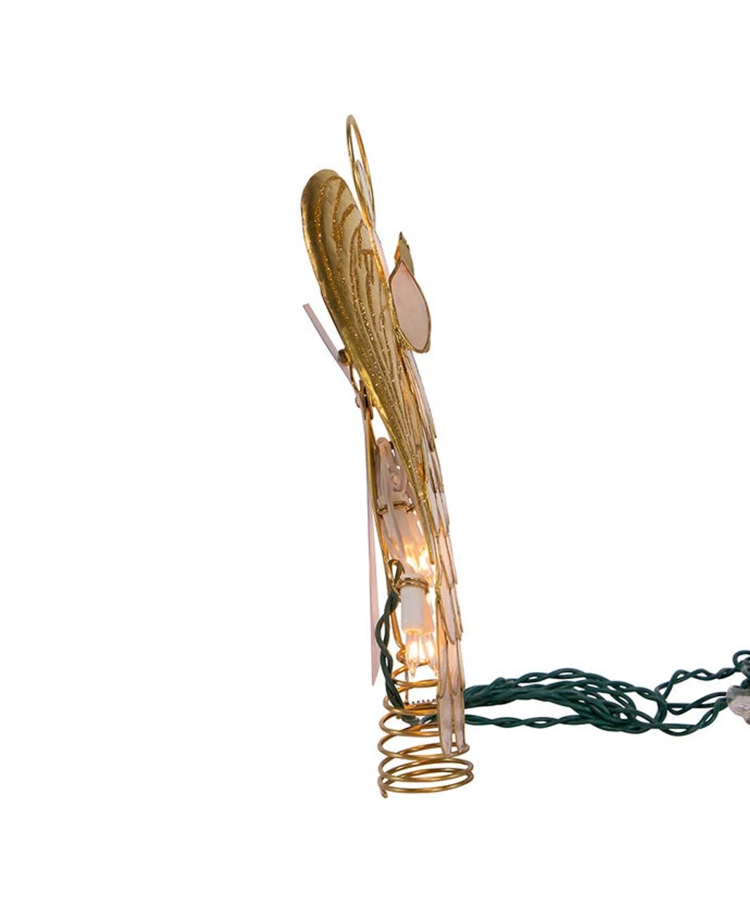 Kurt Adler UL 10-Light Capiz Angel Lighted Treetop 3 Kurt Adler UL 10-Light Capiz Angel Lighted Treetop - Image 3