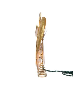 Kurt Adler UL 10-Light Capiz Angel Lighted Treetop 10 Kurt Adler UL 10-Light Capiz Angel Lighted Treetop -Kurt Adler Outlet Store ul3169 04 24875.1622464428