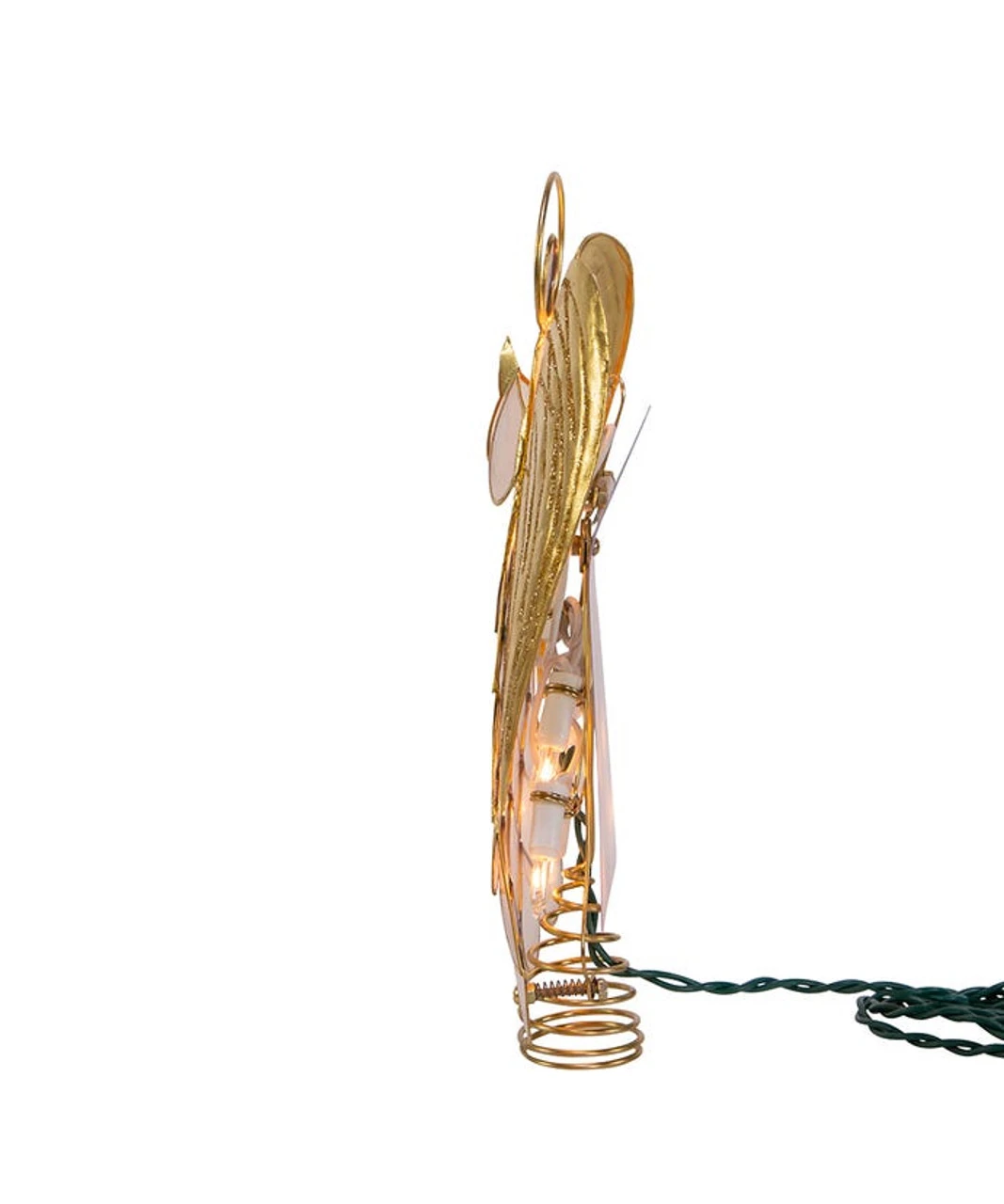 Kurt Adler UL 10-Light Capiz Angel Lighted Treetop 5 Kurt Adler UL 10-Light Capiz Angel Lighted Treetop - Image 5