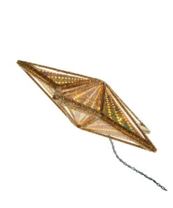 Kurt Adler Gold Glitter And Iridescent Lighted Star Treetop -Kurt Adler Outlet Store ul4014 05 29712.1622464999
