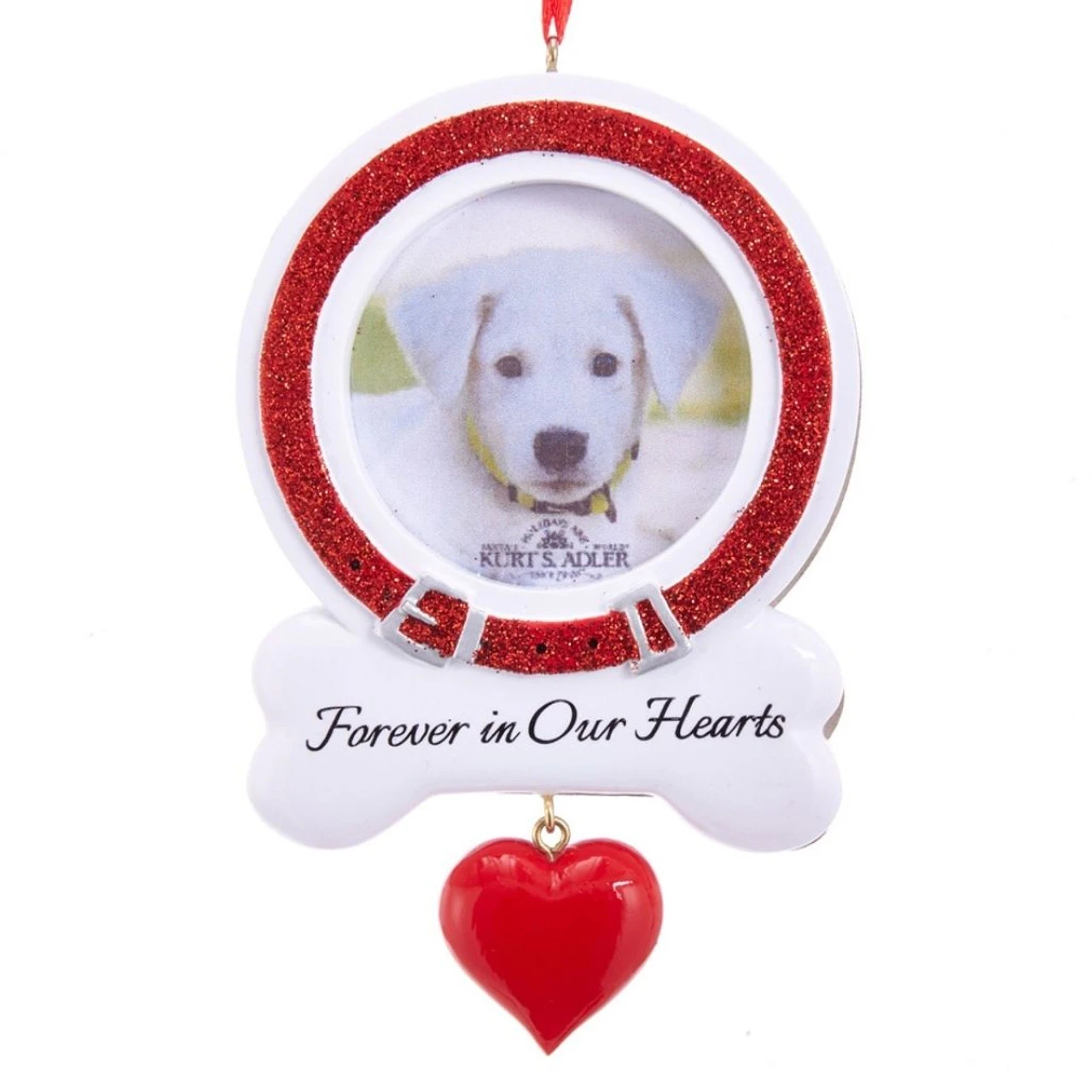 Kurt Adler Picture Frame For Dog Ornament Personalizable 1 Kurt Adler Picture Frame For Dog Ornament Personalizable